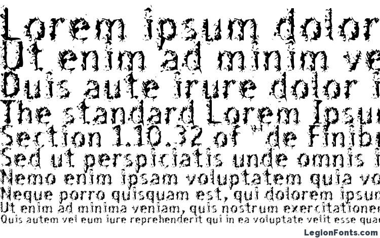 specimens Bleed font, sample Bleed font, an example of writing Bleed font, review Bleed font, preview Bleed font, Bleed font