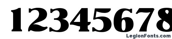 Blenden Display SSi Font, Number Fonts