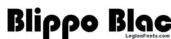шрифт Blippo Black BT, бесплатный шрифт Blippo Black BT, предварительный просмотр шрифта Blippo Black BT