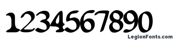 Blobfont G98 Font, Number Fonts