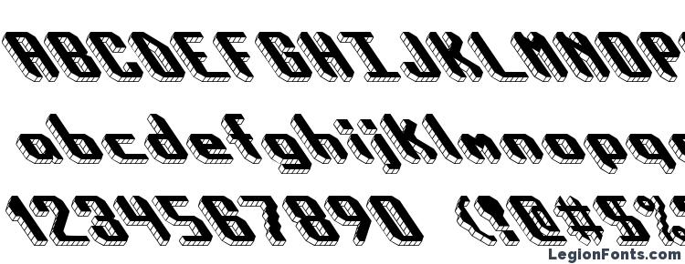 glyphs Block Tilt BRK font, сharacters Block Tilt BRK font, symbols Block Tilt BRK font, character map Block Tilt BRK font, preview Block Tilt BRK font, abc Block Tilt BRK font, Block Tilt BRK font