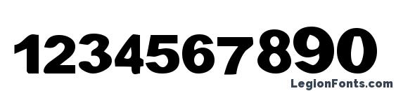 Шрифт Blockquote black, Шрифты для цифр и чисел