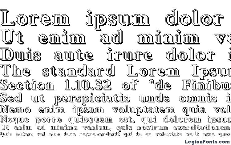 specimens Blockstepped 3D font, sample Blockstepped 3D font, an example of writing Blockstepped 3D font, review Blockstepped 3D font, preview Blockstepped 3D font, Blockstepped 3D font