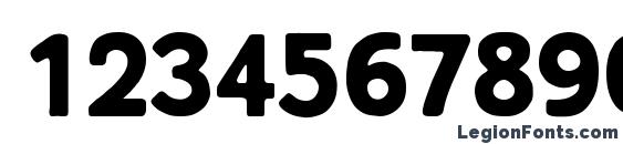 Blofeld Regular Font, Number Fonts