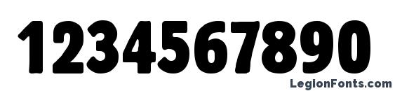 BlossumConDB Normal Font, Number Fonts