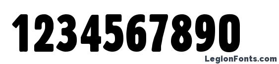 BlossumEConDB Normal Font, Number Fonts