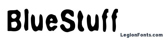 BlueStuff font, free BlueStuff font, preview BlueStuff font
