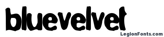 BlueVelvet font, free BlueVelvet font, preview BlueVelvet font