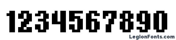 Bm germar a12 Font, Number Fonts