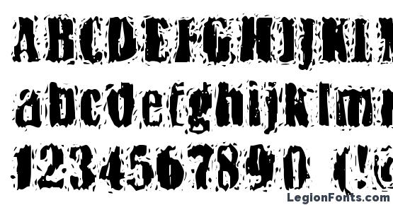 Bn yiftach rough Font Download Free / LegionFonts