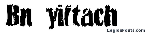 Bn yiftach Font, Halloween Fonts