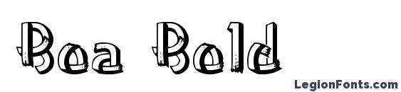 Boa Bold Font
