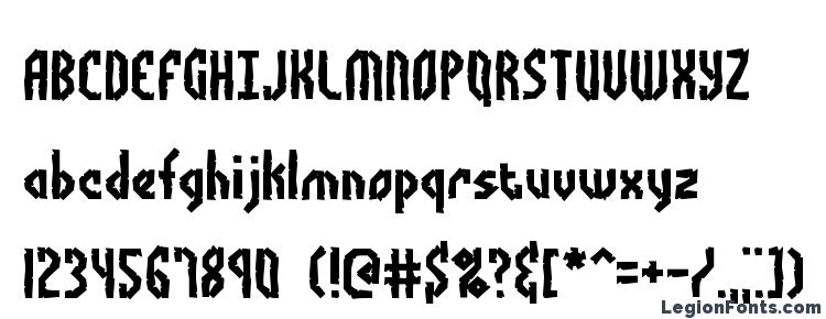 glyphs Bocuma Angle Dent BRK font, сharacters Bocuma Angle Dent BRK font, symbols Bocuma Angle Dent BRK font, character map Bocuma Angle Dent BRK font, preview Bocuma Angle Dent BRK font, abc Bocuma Angle Dent BRK font, Bocuma Angle Dent BRK font