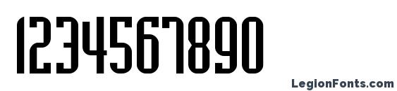 Bodiac Font, Number Fonts