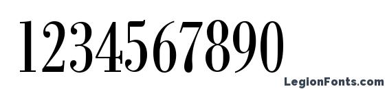 BodoConDB Normal Font, Number Fonts