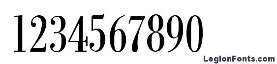 Шрифт BodoConDB Normal, Шрифты для цифр и чисел