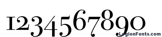 Bodon72scc Font, Number Fonts