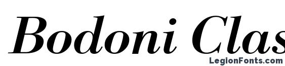 Bodoni Classico BoldItalic font, free Bodoni Classico BoldItalic font, preview Bodoni Classico BoldItalic font