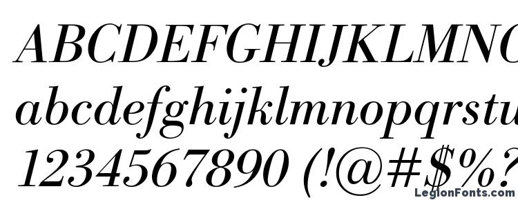 glyphs Bodoni Classico Italic font, сharacters Bodoni Classico Italic font, symbols Bodoni Classico Italic font, character map Bodoni Classico Italic font, preview Bodoni Classico Italic font, abc Bodoni Classico Italic font, Bodoni Classico Italic font