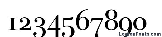 Bodoni Classico SC Font, Number Fonts