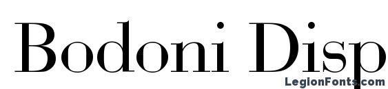 Bodoni Display Regular Font