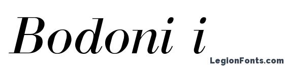 Bodoni i Font