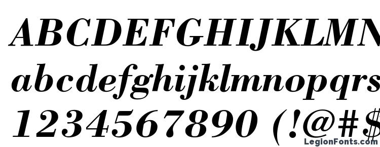 glyphs Bodoni LT Bold Italic font, сharacters Bodoni LT Bold Italic font, symbols Bodoni LT Bold Italic font, character map Bodoni LT Bold Italic font, preview Bodoni LT Bold Italic font, abc Bodoni LT Bold Italic font, Bodoni LT Bold Italic font