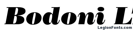 шрифт Bodoni LT Poster Italic, бесплатный шрифт Bodoni LT Poster Italic, предварительный просмотр шрифта Bodoni LT Poster Italic