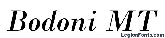 шрифт Bodoni MT Курсив, бесплатный шрифт Bodoni MT Курсив, предварительный просмотр шрифта Bodoni MT Курсив