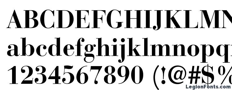 глифы шрифта Bodoni Recut SSi Bold, символы шрифта Bodoni Recut SSi Bold, символьная карта шрифта Bodoni Recut SSi Bold, предварительный просмотр шрифта Bodoni Recut SSi Bold, алфавит шрифта Bodoni Recut SSi Bold, шрифт Bodoni Recut SSi Bold