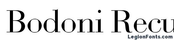 шрифт Bodoni Recut SSi, бесплатный шрифт Bodoni Recut SSi, предварительный просмотр шрифта Bodoni Recut SSi