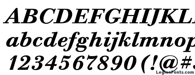 glyphs Bodoni Six ITC Bold Italic font, сharacters Bodoni Six ITC Bold Italic font, symbols Bodoni Six ITC Bold Italic font, character map Bodoni Six ITC Bold Italic font, preview Bodoni Six ITC Bold Italic font, abc Bodoni Six ITC Bold Italic font, Bodoni Six ITC Bold Italic font