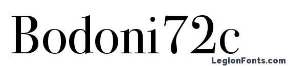 Bodoni72c Font