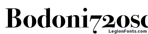 Bodoni72osc bold Font, OTF Fonts
