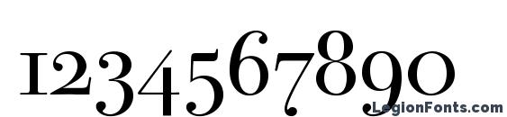 Bodoni72osc Font, Number Fonts