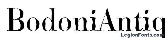 BodoniAntique Regular Font