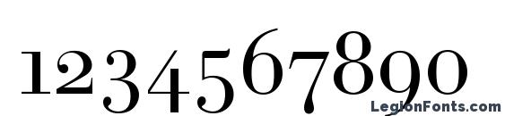 BodoniAntSCTLig Font, Number Fonts