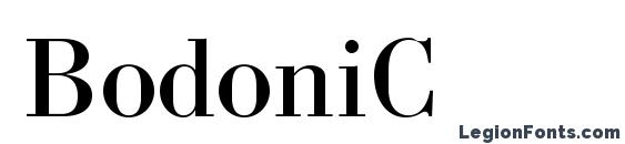 BodoniC font, free BodoniC font, preview BodoniC font