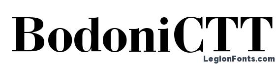 BodoniCTT Bold font, free BodoniCTT Bold font, preview BodoniCTT Bold font