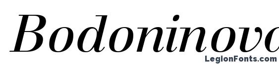 Bodoninova italic Font