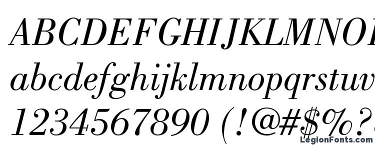 глифы шрифта BodoniStd BookItalic, символы шрифта BodoniStd BookItalic, символьная карта шрифта BodoniStd BookItalic, предварительный просмотр шрифта BodoniStd BookItalic, алфавит шрифта BodoniStd BookItalic, шрифт BodoniStd BookItalic