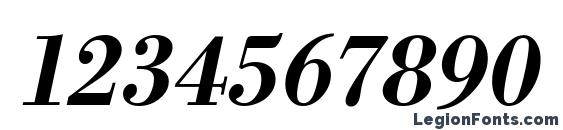 BodoniStd Medium Italic Font, Number Fonts