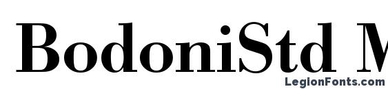 BodoniStd Medium Regular Font, Modern Fonts