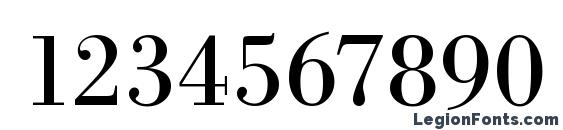 BodoniStd Regular Font, Number Fonts