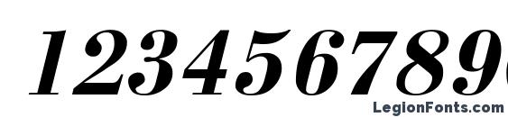 Bodonit Font, Number Fonts