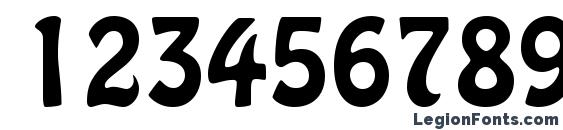 Boffo SSi Font, Number Fonts