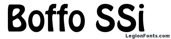 шрифт Boffo SSi, бесплатный шрифт Boffo SSi, предварительный просмотр шрифта Boffo SSi