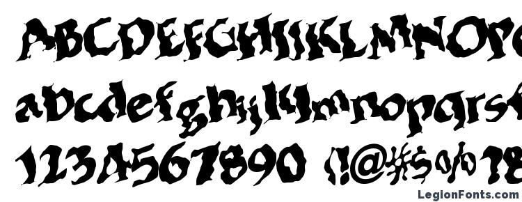 glyphs Bohemian Regular font, сharacters Bohemian Regular font, symbols Bohemian Regular font, character map Bohemian Regular font, preview Bohemian Regular font, abc Bohemian Regular font, Bohemian Regular font