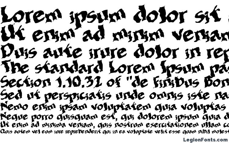 specimens Bohemian Regular font, sample Bohemian Regular font, an example of writing Bohemian Regular font, review Bohemian Regular font, preview Bohemian Regular font, Bohemian Regular font