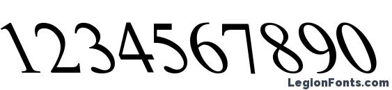 Bold Italic Art Font, Number Fonts